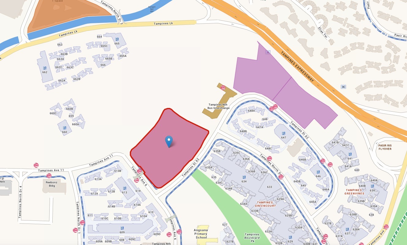 Parktown Residences Location Map