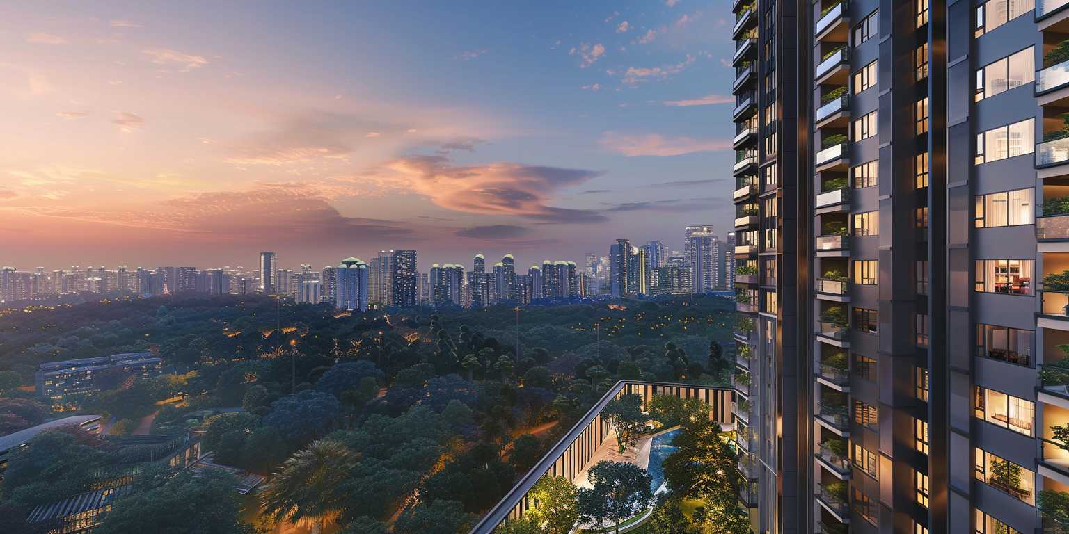 Parktown Residences Tampines North Downtown Line Integrated Development